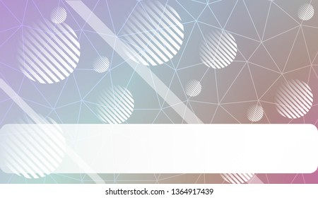 Template with triangles, line, circle, space for text. Gradient color. Design for you business. Vector illustration