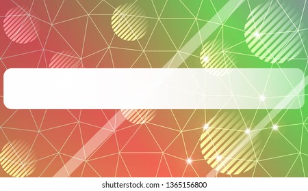 Template with triangles, line, circle, space for text. Gradient color. Design for you business. Vector illustration