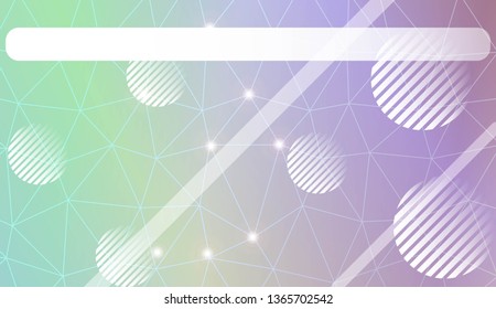 Template with triangles, line, circle, space for text. Gradient color. Design for you business. Vector illustration