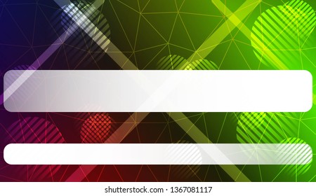 Template with triangles, line, circle, space for text. Gradient color. Design for you business. Vector illustration