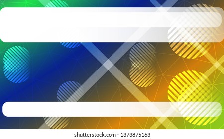 Template with triangles, line, circle, space for text. Gradient color. Design for you business. Vector illustration