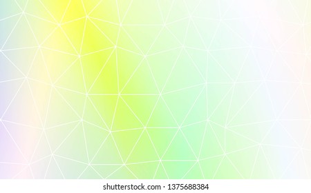 Template with triangles. Soft Color Gradient Background. Design for you business. Vector illustration