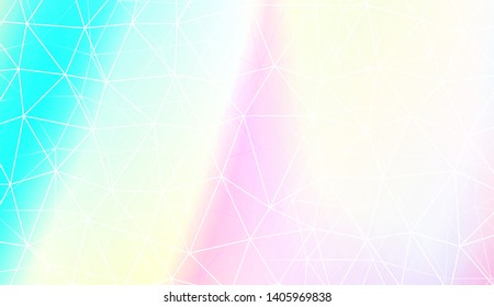 Template with triangles. Soft Color Gradient Background. Vector illustration