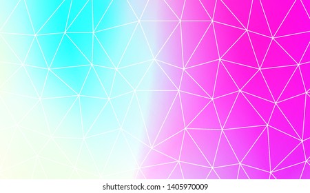 Template with triangles. Soft Color Gradient Background. Vector illustration