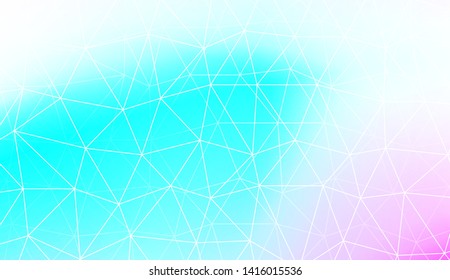 Template with triangles. Soft Color Gradient Background. Vector illustration