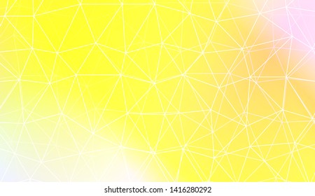 Template with triangles. Soft Color Gradient Background. Vector illustration