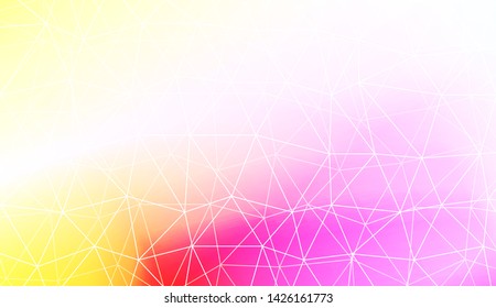 Template with triangles. Soft Color Gradient Background. Vector illustration