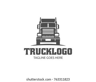 A template of Truck Logo, cargo, delivery, Logistic