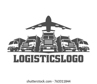 A template of Truck Logo, cargo, delivery, Logistic