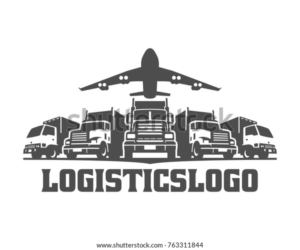 A
template of Truck Logo, cargo, delivery,
Logistic