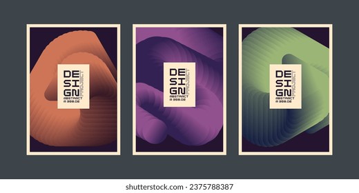 A template to use in your design. A composition of geometric shapes. Graphic elements for design and creativity.