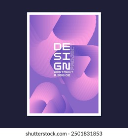 A template to use in your design. Template for text information. A composition of geometric shapes. Vector illustration. Graphic elements for design and creativity.