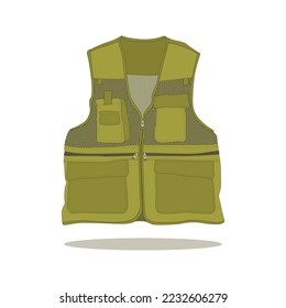 Plantilla vectorial vestuario de ejército. Ilustración vectorial eps 10