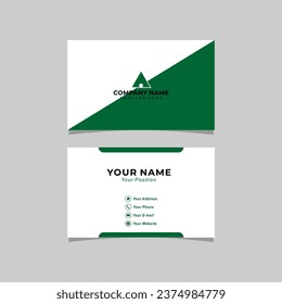 
Template vector business card design