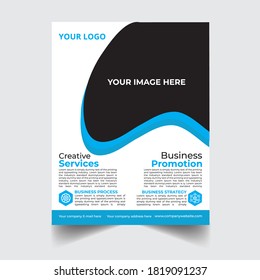 Template Vector Design For Annual Report, Poster, Corporate Presentation, Flyer, easy to edit In A4 Size