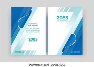 Template vector design for Book cover, Brochure, Annual Report, Magazine, Poster, Corporate Presentation, Portfolio, Flyer, layout.