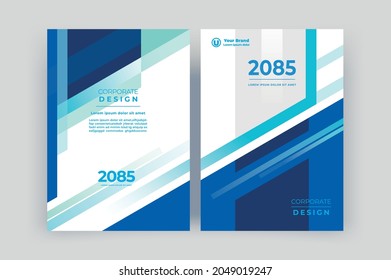 Template vector design for Book cover, Brochure, Annual Report, Magazine, Poster, Corporate Presentation, Portfolio, Flyer, layout.