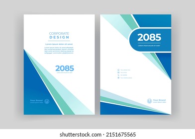 Template vector design for Book cover, Brochure, Annual Report, Magazine, Poster, Corporate Presentation, Portfolio, Flyer, layout.
