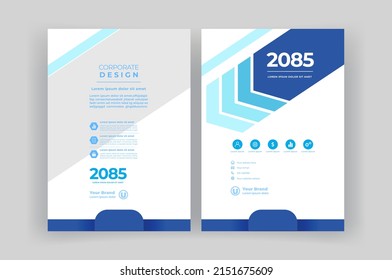 Template vector design for Book cover, Brochure, Annual Report, Magazine, Poster, Corporate Presentation, Portfolio, Flyer, layout.
