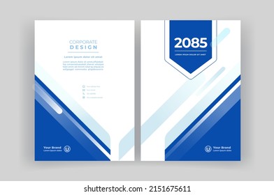 Template vector design for Book cover, Brochure, Annual Report, Magazine, Poster, Corporate Presentation, Portfolio, Flyer, layout.
