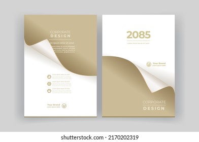 Template vector design for Book cover, Brochure, Annual Report, Magazine, Poster, Corporate Presentation, Portfolio, Flyer, layout.
