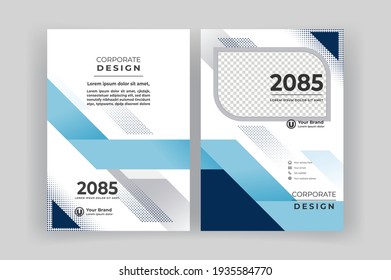 Template vector design for Brochure, Annual Report, Magazine, Poster, Corporate Presentation, Portfolio, Flyer, layout
