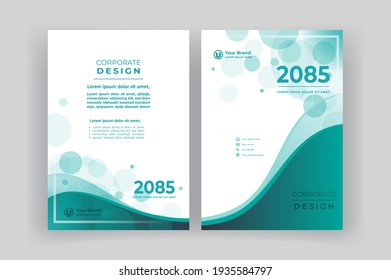 Template Vector Design For Brochure, Annual Report, Magazine, Poster, Corporate Presentation, Portfolio, Flyer, Layout
