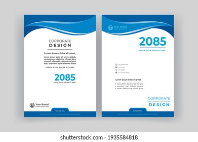 Template vector design for Brochure, Annual Report, Magazine, Poster, Corporate Presentation, Portfolio, Flyer, layout
