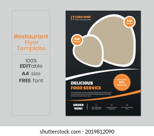Template vector design for Brochure, Annual Report, Magazine, Poster, Corporate Presentation, Portfolio, Flyer, infographic, Front and back, Easy to use