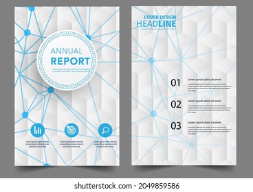 Diseño de vector de plantilla para Brochure, Informe anual, Revista, Afiche, Presentación corporativa, Cartera, Volante, Diseño
