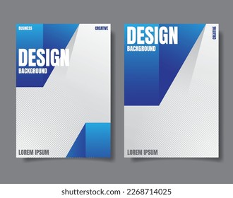 Template vector design for Brochure, Annual Report, Magazine, Poster, Corporate Presentation, Portfolio, Flyer, layout