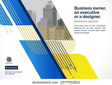 Template vector design for Brochure, Annual Report, Web design  Poster, Corporate Presentation, Flyer, layout modern with color size horizontal, Easy to use and edit.