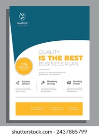 Template vector design for Brochure Annual Report Magazine Poster, Flyer Corporate Presentation Portfolio