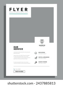 Plantilla de diseño vectorial para Folleto Informe Anual Revista Cartel, Volante Presentación Corporativa Portafolio