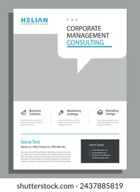 Template vector design for Brochure Annual Report Magazine Poster, Flyer Corporate Presentation Portfolio