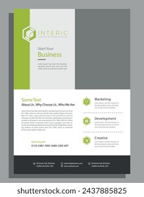Template vector design for Brochure Annual Report Magazine Poster, Flyer Corporate Presentation Portfolio