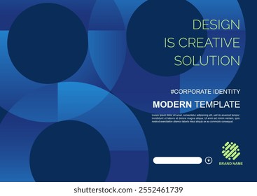 Template vector design for Brochure, Annual Report, Web design  Poster, Corporate Presentation, Flyer, layout modern with color size horizontal, Easy to use and edit.