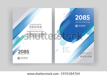 Template vector design for Brochure, Annual Report, Magazine, Poster, Corporate Presentation, Portfolio, Flyer, layout
