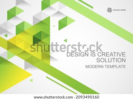 Template vector design for Brochure, Annual Report, Web design  Poster, Corporate Presentation, Flyer, layout modern with size horizontal, Easy to use and edit.