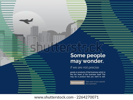 Template vector design for Brochure, Annual Report, Web design  Poster, Corporate Presentation, Flyer, layout modern with color size horizontal, Easy to use and edit.