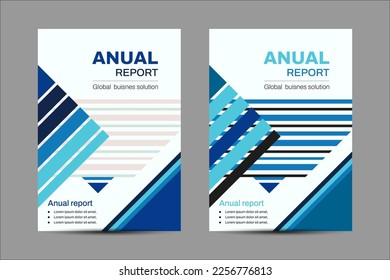Diseño vectorial de plantilla para Brochure, Annual Report, Magazine, Poster, Presentación Corporativa, Cartera, Volante, infografía,