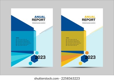 Diseño vectorial de plantilla para Brochure, Annual Report, Magazine, Poster, Presentación Corporativa, Cartera, Volante, infografía,