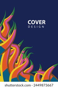 Template vector design for Brochure, AnnualReport, Magazine, Poster, Corporate Presentation, Portfolio, Flyer, infographic