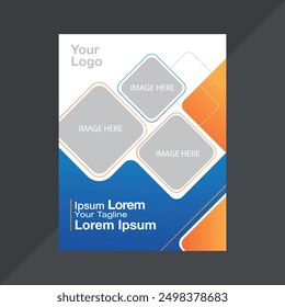 Template vector design for Brochure, AnnualReport, Magazine, Poster, Corporate Presentation, Portfolio