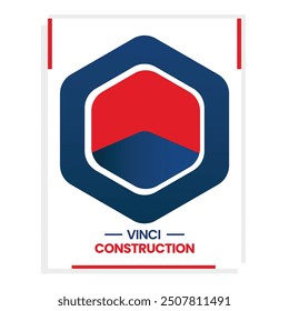 Template vector design for Brochure, AnnualReport, Magazine, Poster, Corporate Presentation, Portfolio, Flyer, infographic, layout modern with blue color size A4, Front and back, Easy to use and edit.