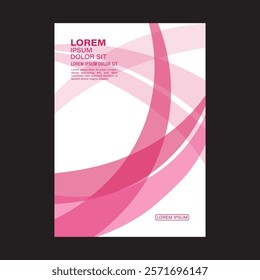 Template vector design for Brochure, AnnualReport, Magazine, Poster, Corporate Presentation, Portfolio, Flyer, infographic, layout size A4, Easy to use and edit.