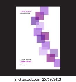 Template vector design for Brochure, AnnualReport, Magazine, Poster, Corporate Presentation, Portfolio, Flyer, infographic, layout modern with Green color size A4, Easy to use and edit.