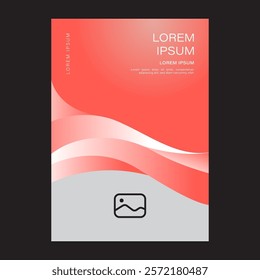 Template vector design for Brochure, AnnualReport, Magazine, Poster, Corporate Presentation, Portfolio, Flyer, infographic, layout modern with Green color size A4, Easy to use and edit.