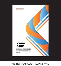 Template vector design for Brochure, AnnualReport, Magazine, Poster, Corporate Presentation, Portfolio, Flyer, infographic, layout modern with Green color size A4, Easy to use and edit.