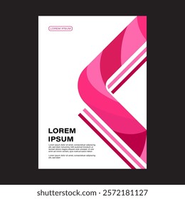Template vector design for Brochure, AnnualReport, Magazine, Poster, Corporate Presentation, Portfolio, Flyer, infographic, layout modern with Green color size A4, Easy to use and edit.